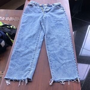 PacSun Light Blue High-Rise Button-Fly Jeans
